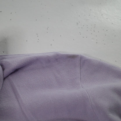 Vintage Lacoste Polo Shirt Lavender Purple Short Sleeve Mens Size 4 Medium
