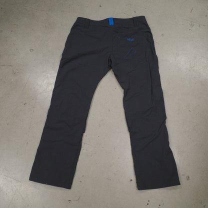 Rab Rockover Climbing Outdoor Pants Grey Womens 16 EU42