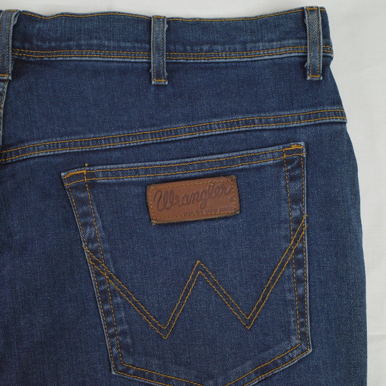 Wrangler Mens Jeans W44 L32 Cowboy Texas Blue Denim