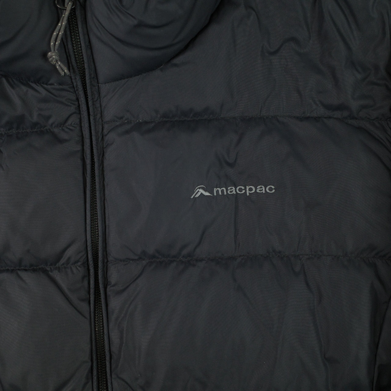 Macpac Halo Puffer Down Jacket Womens 18 Black Full Zip