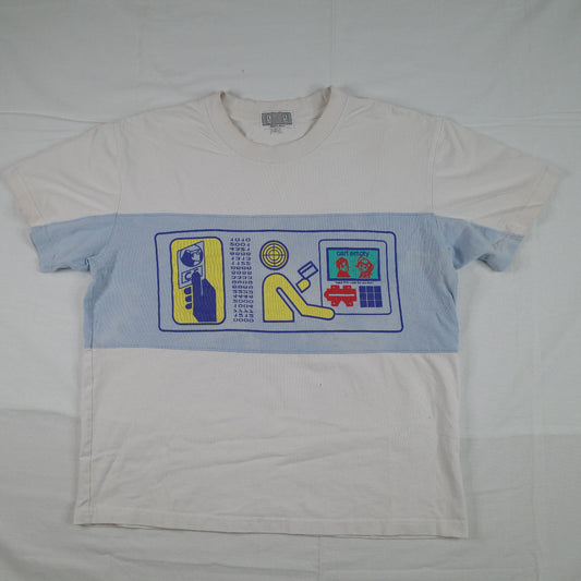 Cav Empt White ATM Cart Tempty White T-Shirt Mens Small