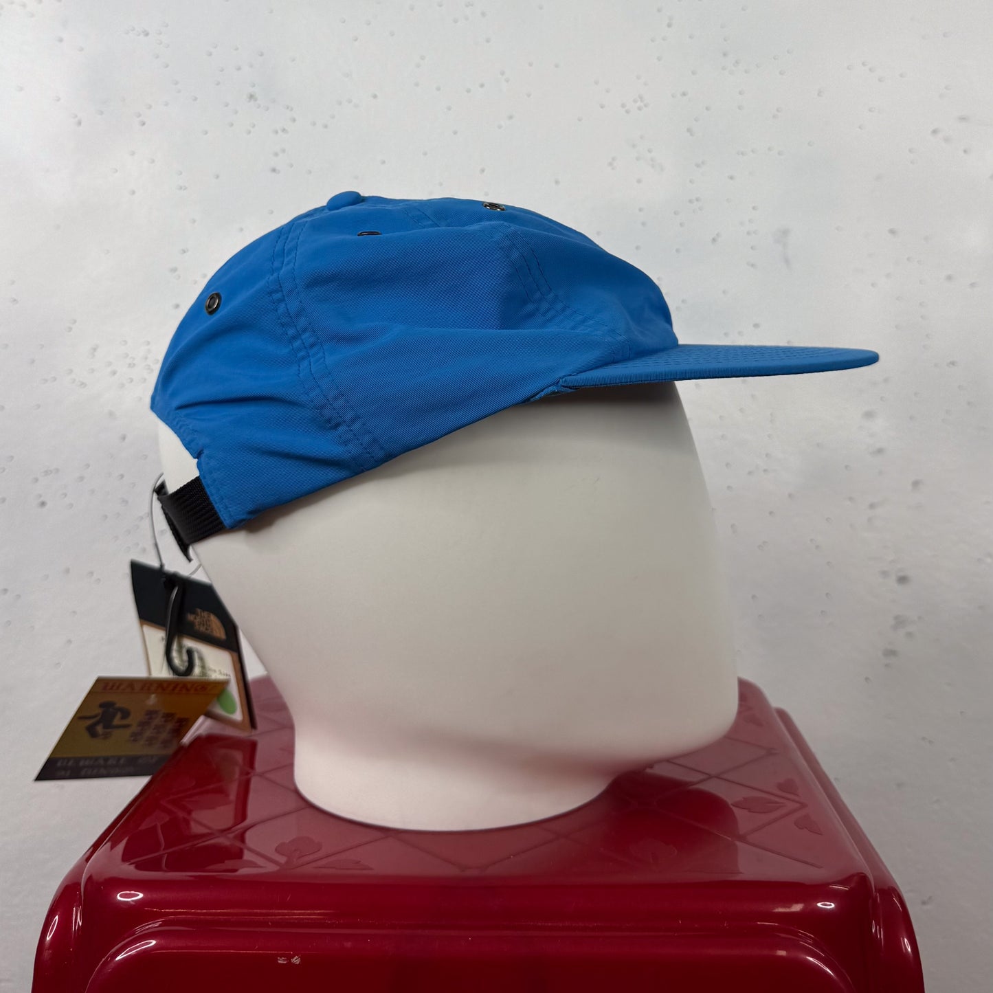 The North Face Blue Flat Brim Cap