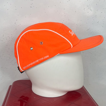 Supreme Piping Camp Cap Neon Orange - FW18