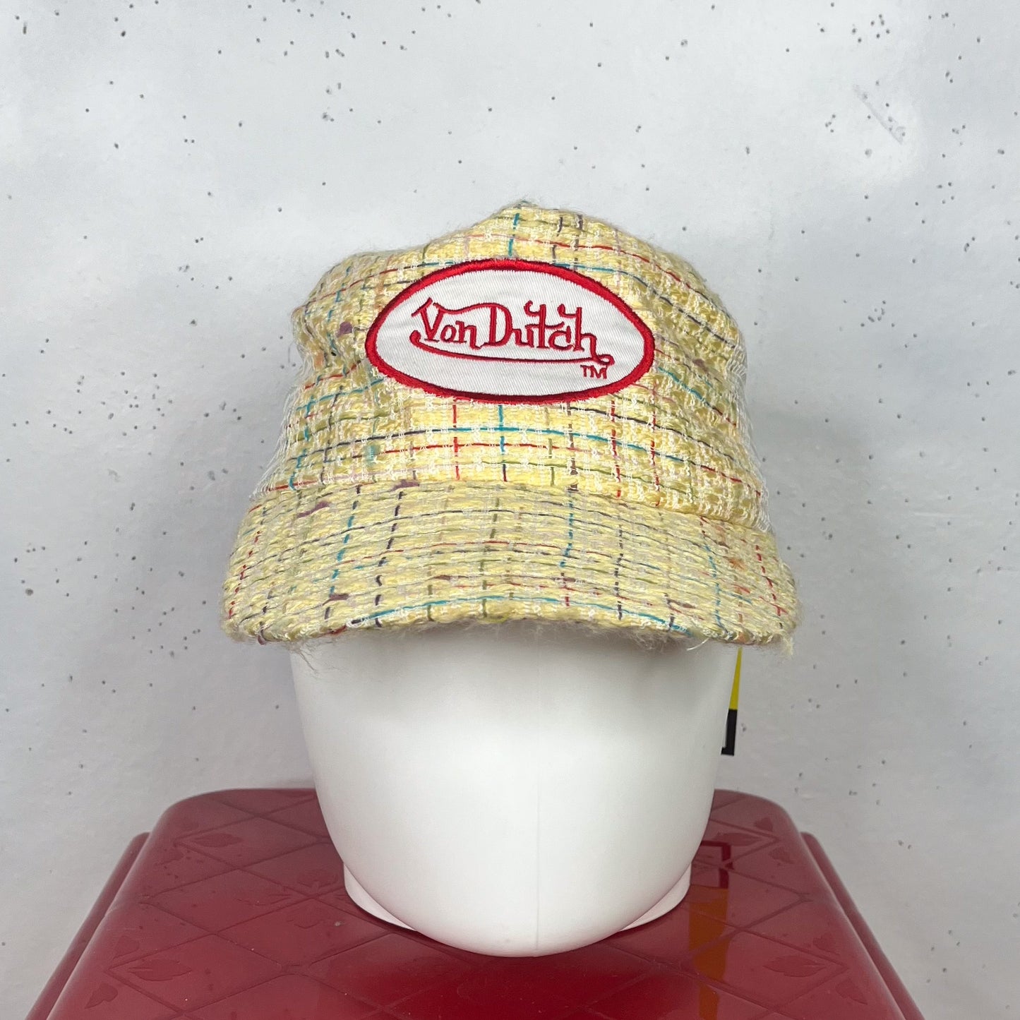 Booty Von Dutch Yelllow Knit Cap