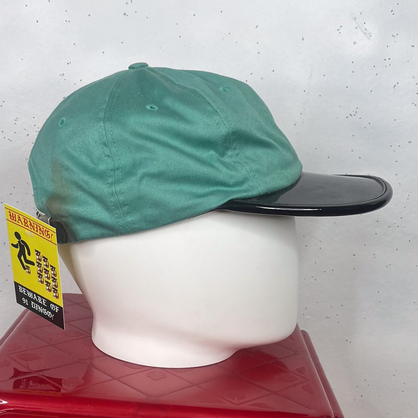 Supreme Tiffany Black Brim Baseball Cap