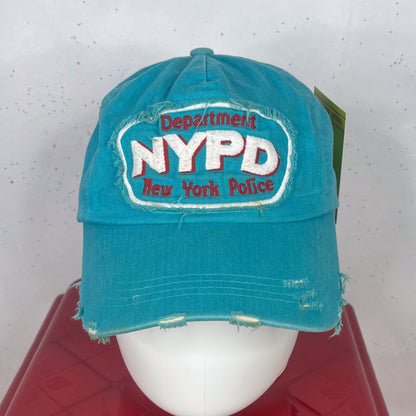 Vintage NYPD Teal Cap