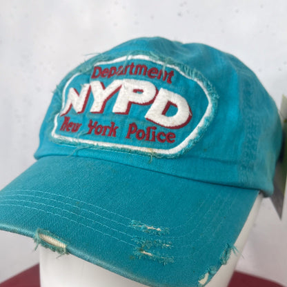 Vintage NYPD Teal Cap