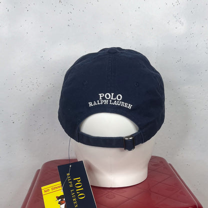 Ralph Lauren Polo Bear Soccer Navy Hat New