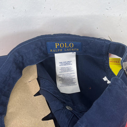 Ralph Lauren Polo Bear Soccer Navy Hat New