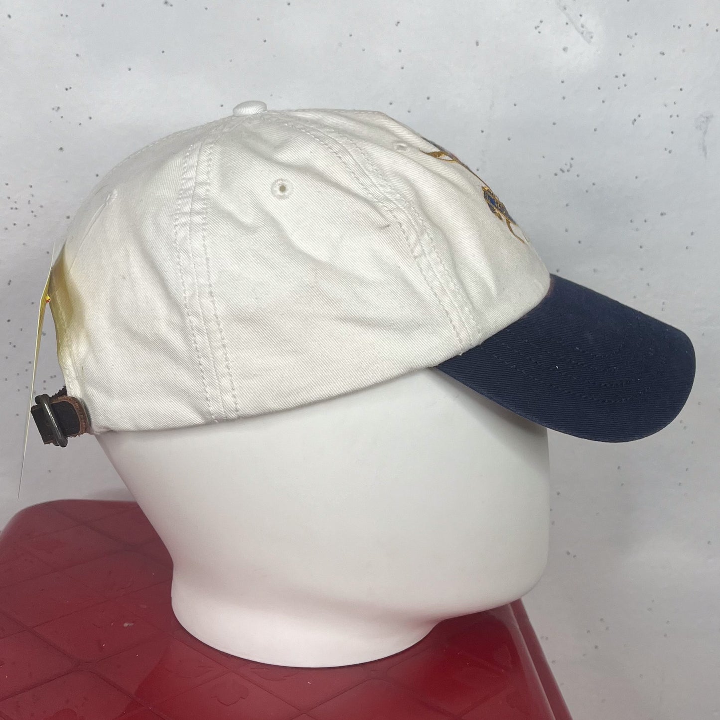 Ralph Lauren Equestrian White/Blue Cap