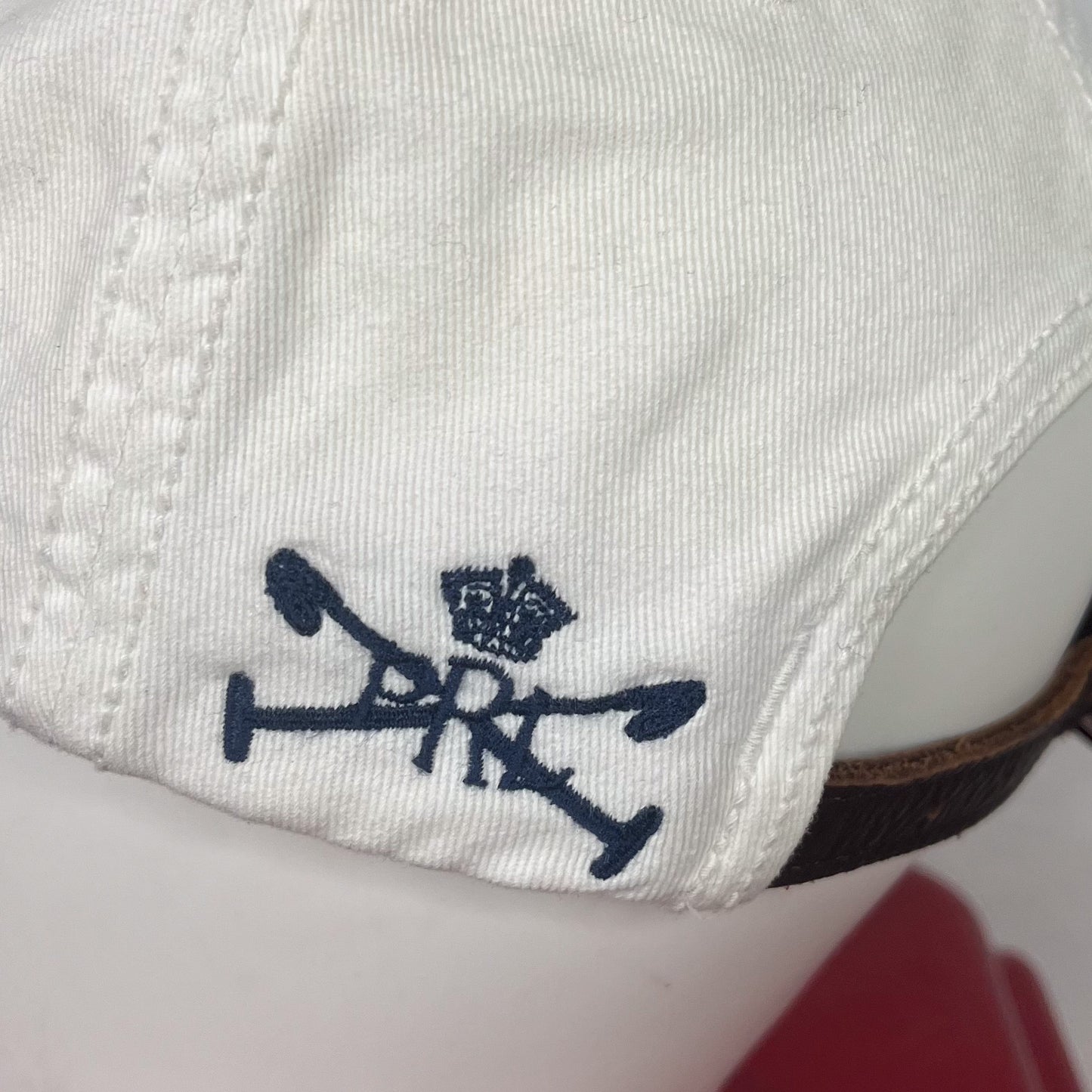 Ralph Lauren Equestrian White/Blue Cap