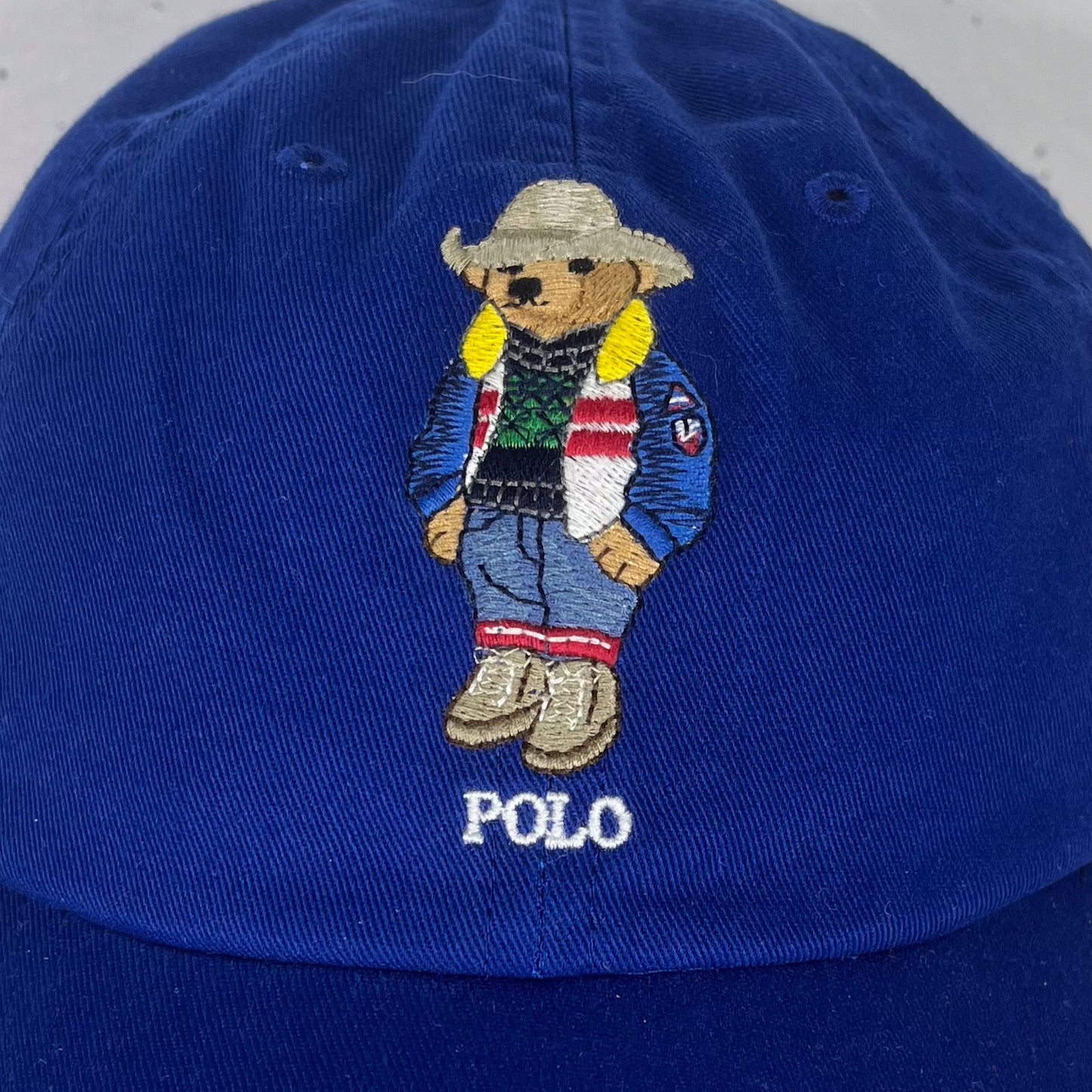 Ralph Lauren Polo Bear Navy Ranch Bear Cap New