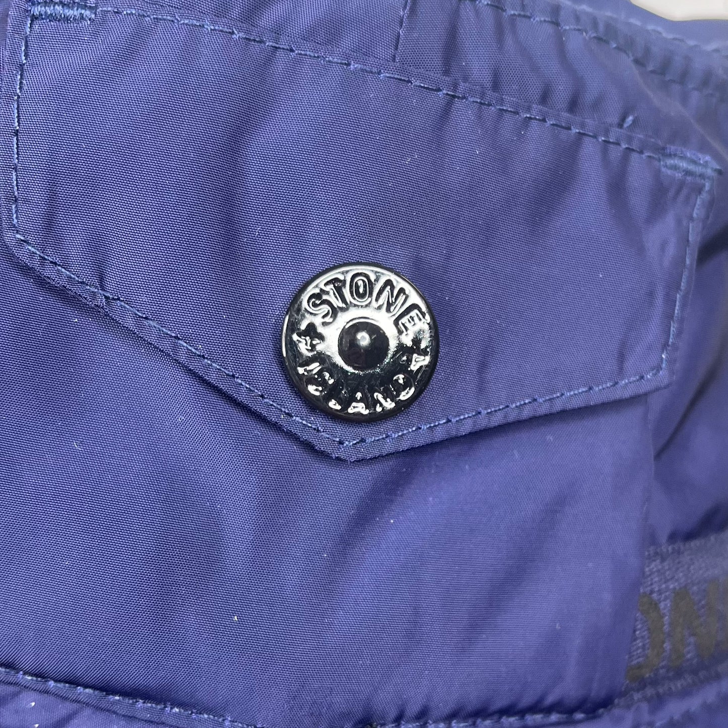 Stone Island Nylon Purple Bucket Hat New (M)