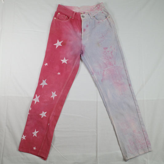 Vintage Stussy Sista Company American Flag Jeans Size 10 Australia Made