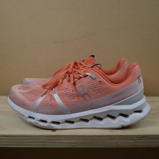 On Running Cloudsufer White Orange Mens US9