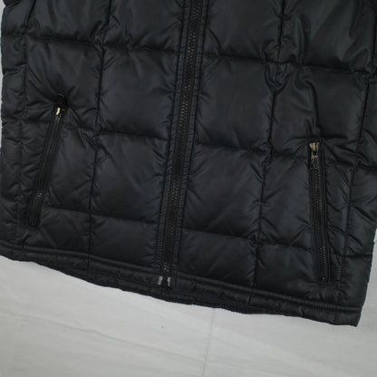 Vintage Nike Sportswear Puffer Vest Quilted Grey Tag Womens Small