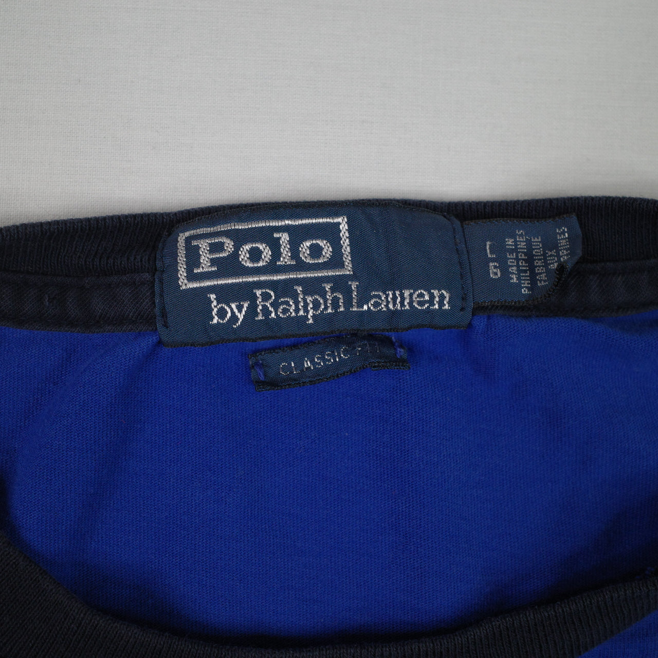 Polo Ralph Lauren Uni Crest Long Sleeve T Shirt Mens Large