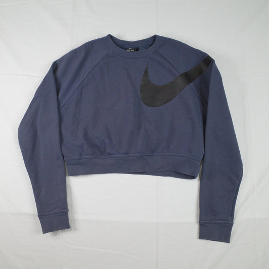 Nike Womens XS Drifit Crop Crewneck Sweater