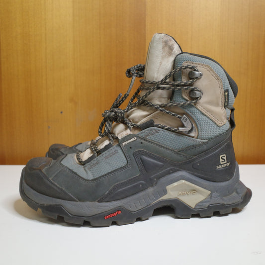 Salomon Quest Element GTX Hiking Boots Black Blue Waterproof UK4.5 EU37.5