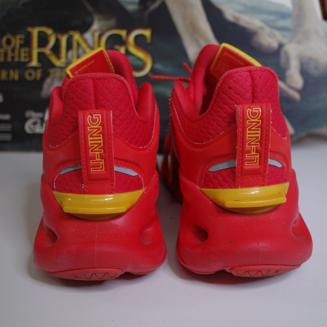 Li Ning Arc Ace Red Yellow Rare US9