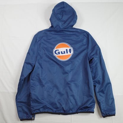 Gulf Racing 50th Anniversary Le Mans Win Striped Jacket Blue Mens Small
