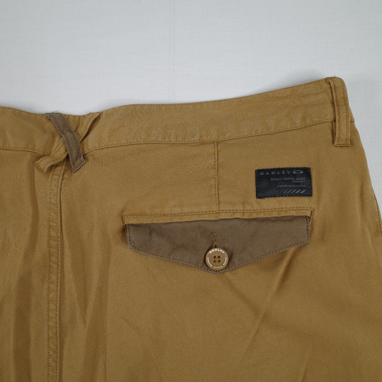 Oakley Chino Shorts Mens Size 36 Khaki Casual Wear