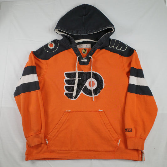 Reebok NHL Philadelphia Flyers Mens Long Sleeve Hooded Sweatshirt XL
