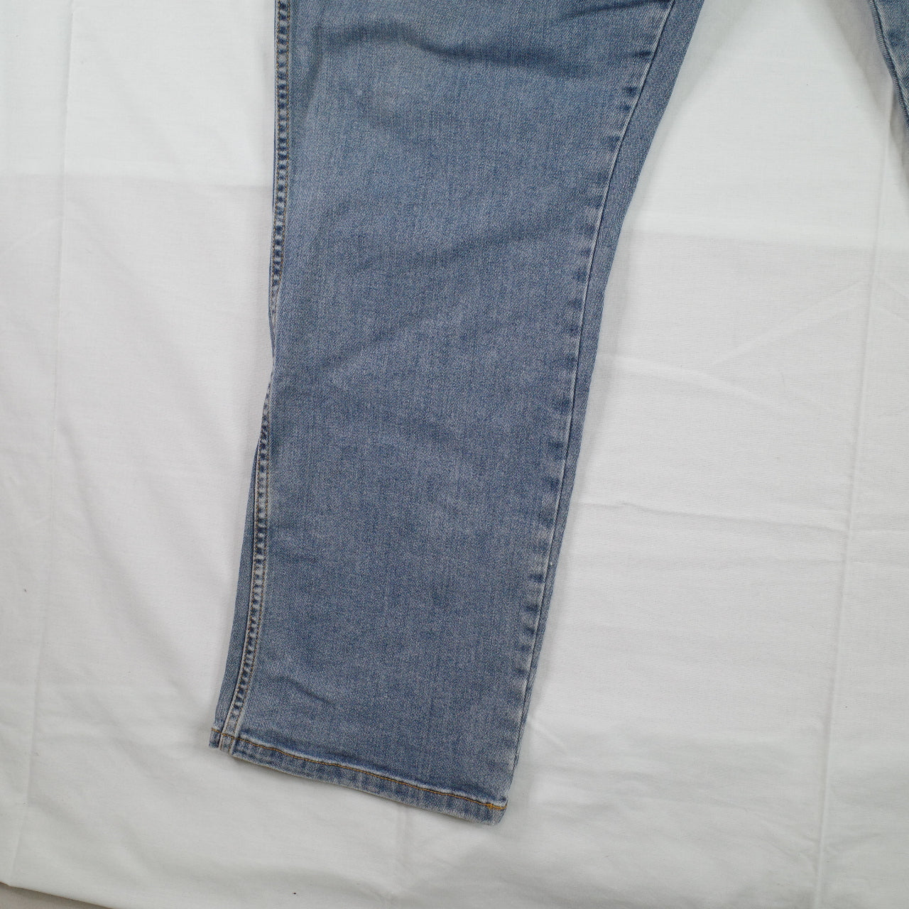Wrangler Mens Jeans W42 L32 Cowboy Arizona Light Blue Denim Rugged Goods