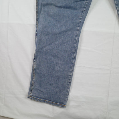 Wrangler Mens Jeans W42 L32 Cowboy Arizona Light Blue Denim Rugged Goods