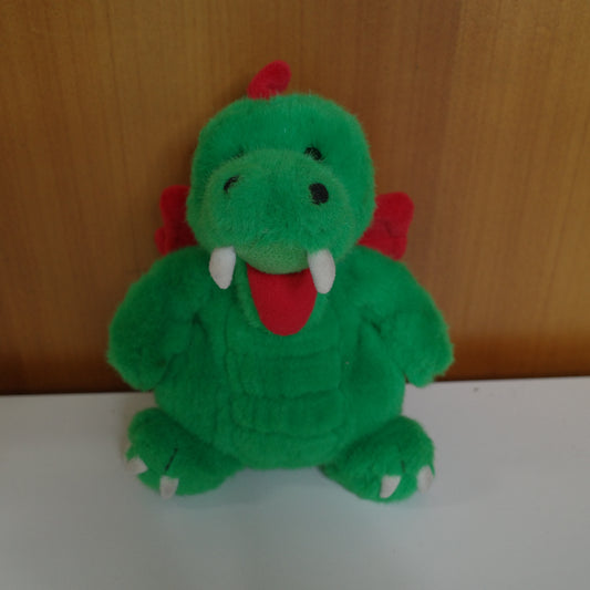 Lego Legoland Ollie Dragon Plush 2004 Green Red Wings Stuffed Animal