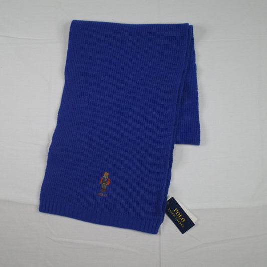 Polo Ralph Lauren Scarf Polo Bear Navy Knit