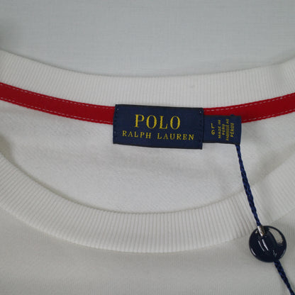 Polo Ralph Lauren CP RL 93 Sailboat 2500 Yacht White Sweater Crewneck Mens Large NWT