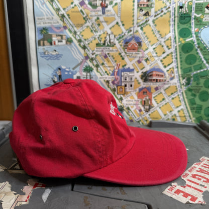 Tommy Girl Vintage Tommy Hilfiger Red Adjustable Cap Hat