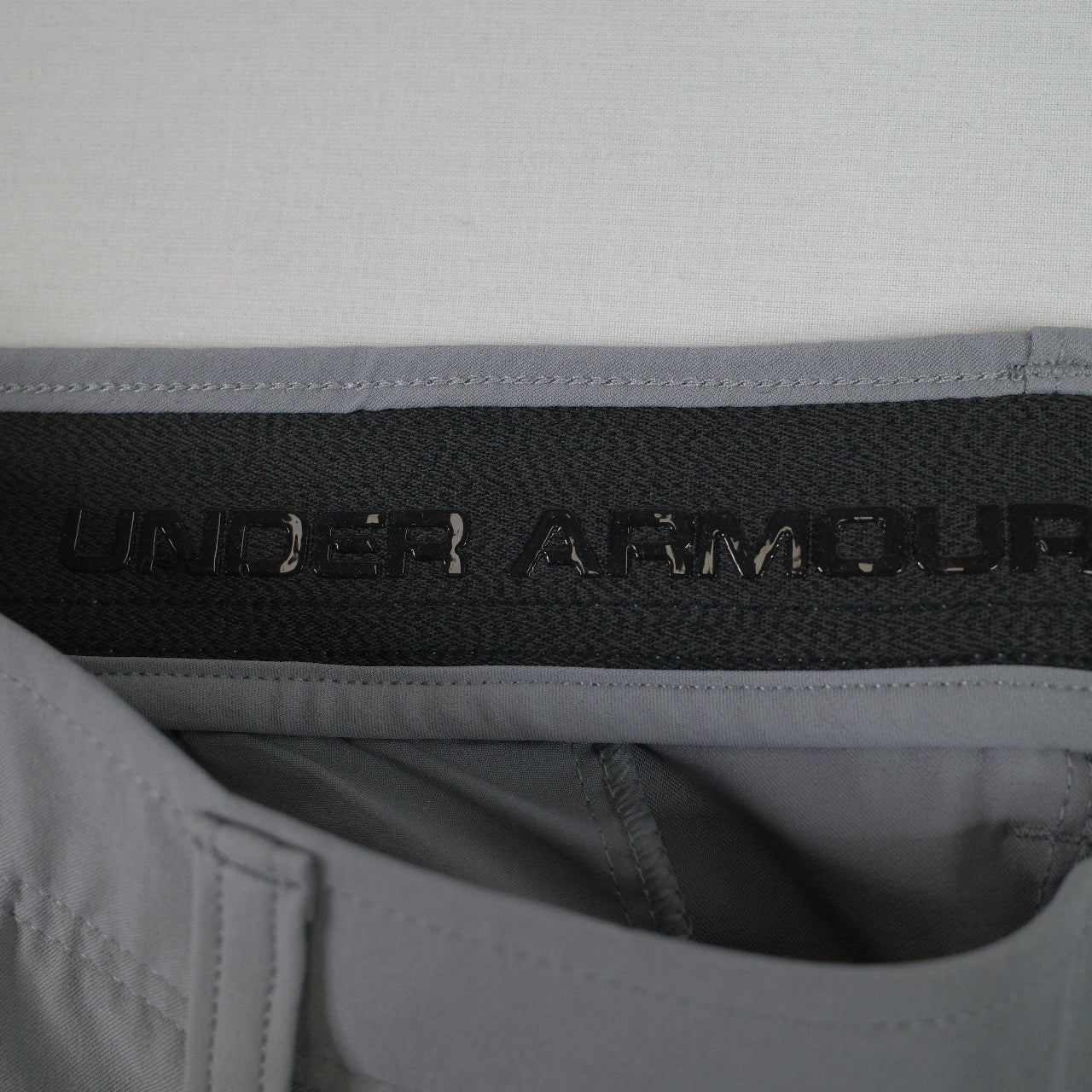 Under Armour Men Drive Tapered Shorts Size 36 UA Golf Water Repellent Grey New