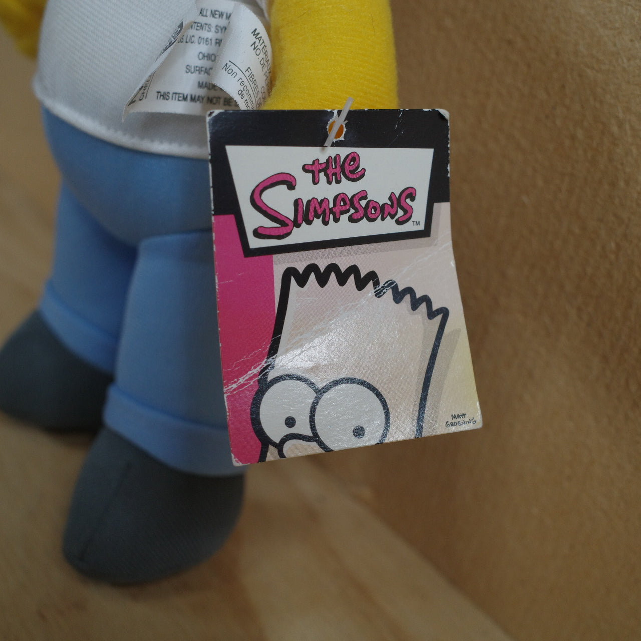 NWT The Simpsons Plush Homer 2005 Nanco 20th Century Fox