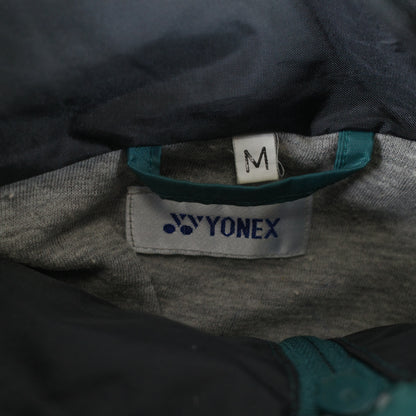 Vintage Yonex Spirit Coach Hooded Zip Up Button Jacket Mens Medium