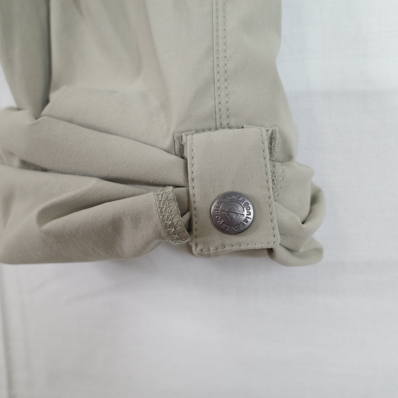 Patagonia Womens Pants Size 2 Khaki Beige Quandry Nylon Roll Up Hiking Pants