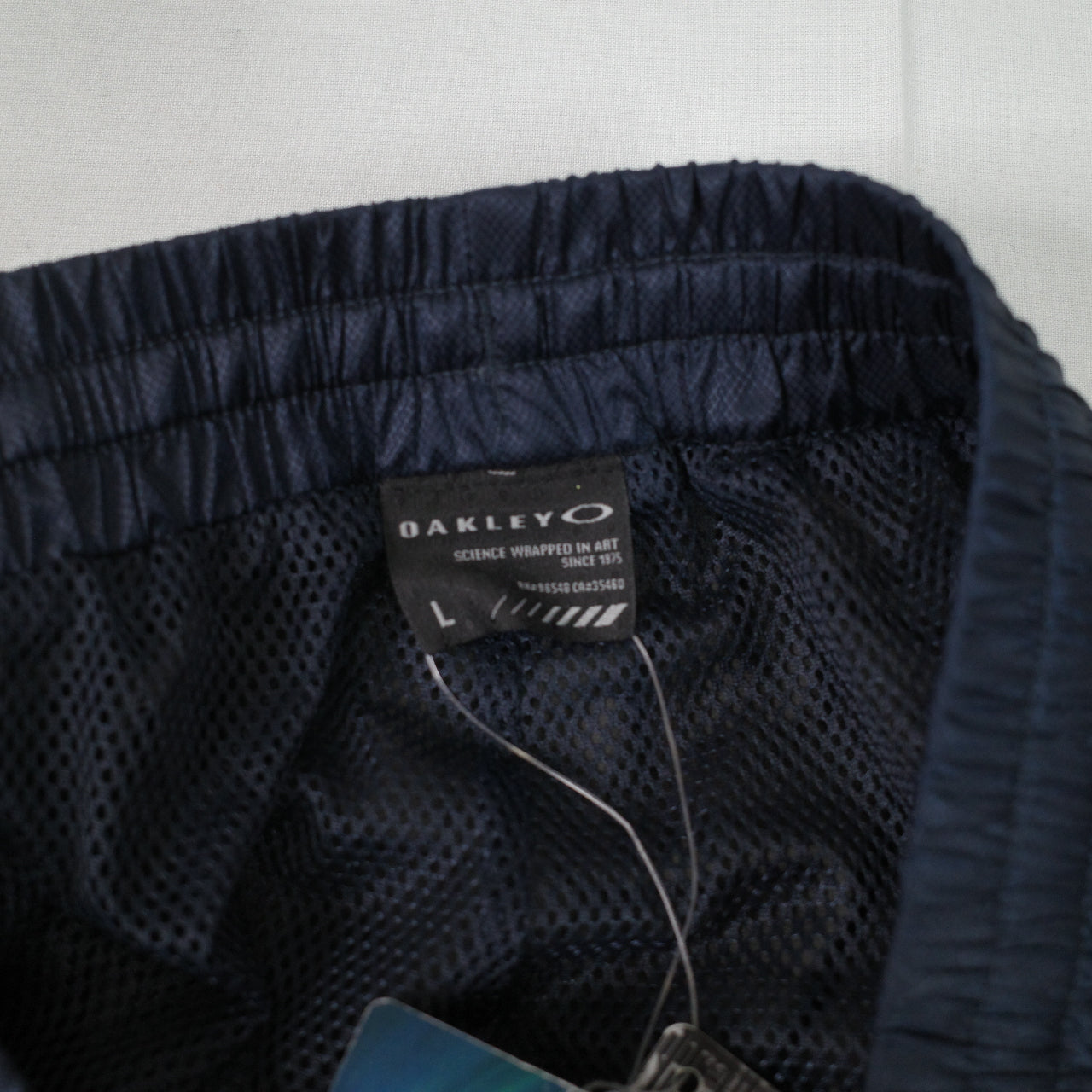 Oakley Enhance Wind Track Active Pants 2013 Blue Black Mens Large NWT