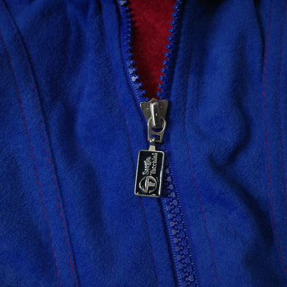 Vintage Sergio Tacchini Sample Italy Made Promo Blue Red Track Jacket Mens Medium NWT