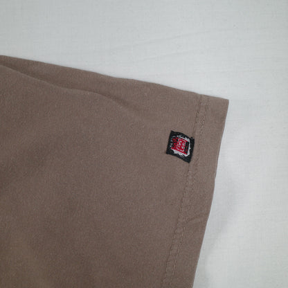 Vintage Y2K Billabong Shirt Mens XXL Light Brown Short Sleeve