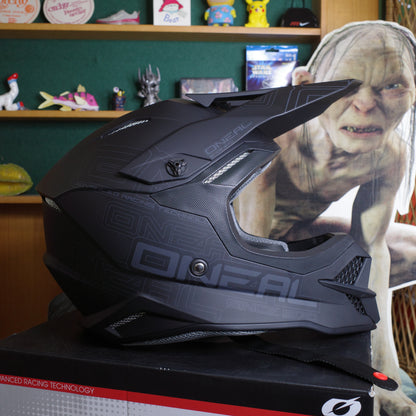 O'Neal 3 SRS Helmet Flat 2.0 Black L Tried On 2020