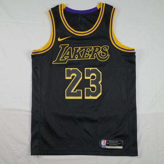 Lebron James Nike Lakers Black Mamba City Jersey Size 44 Men's Medium 2020