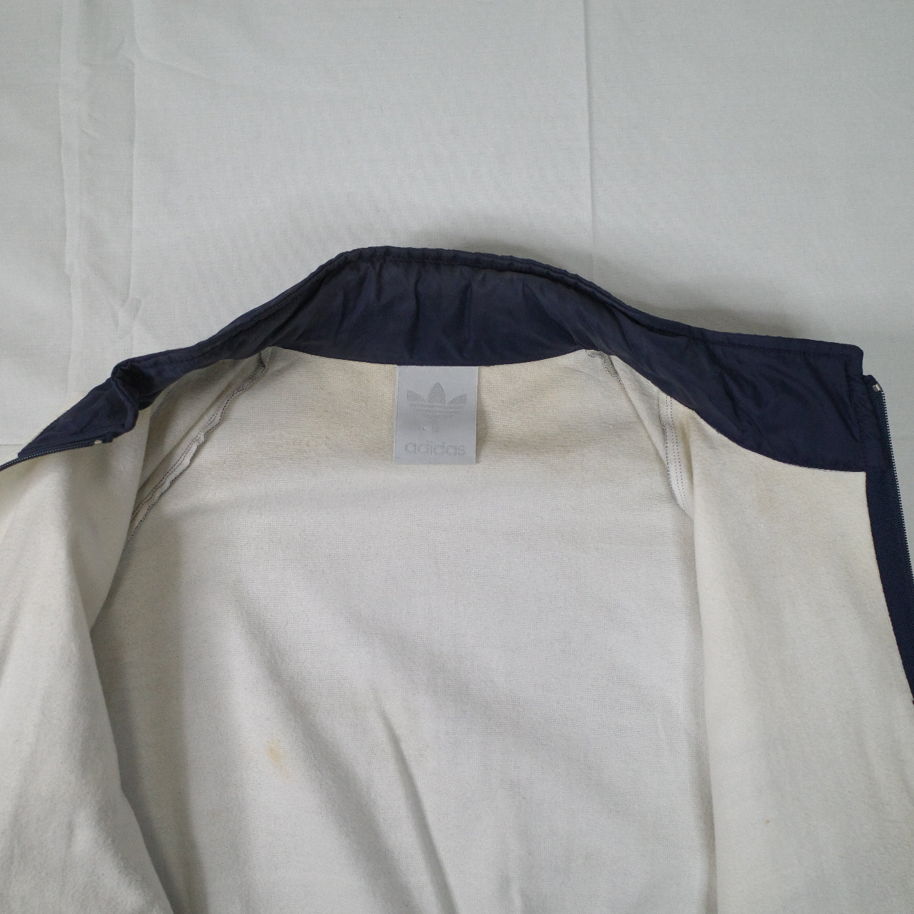 Vintage Adidas 90's New Zealand Made Blue White Lined Track Set Jacket Pants Mens Medium
