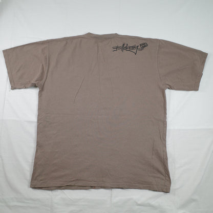 Vintage Y2K Billabong Shirt Mens XXL Light Brown Short Sleeve