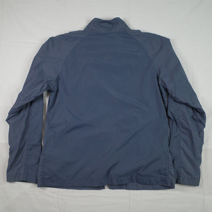 Vintage 90s Blue Nike Nylon Sportswear Zip Up Jacket Bomber Men's XL