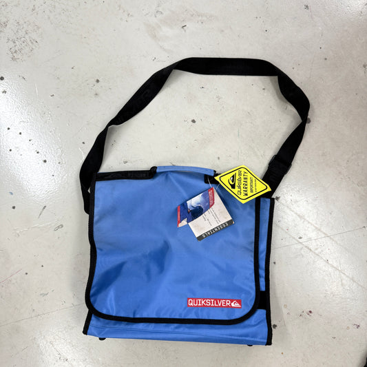 Vintage Quicksilver Messenger Sling Cross Body Bag Blue NWT