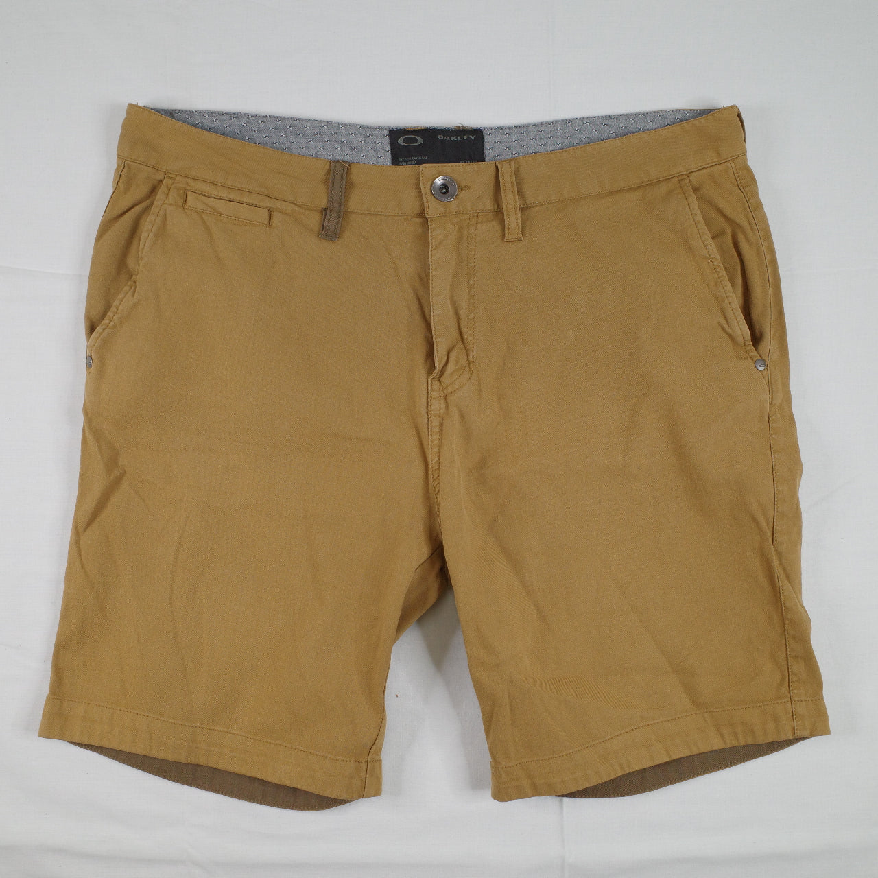 Oakley Chino Shorts Mens Size 36 Khaki Casual Wear
