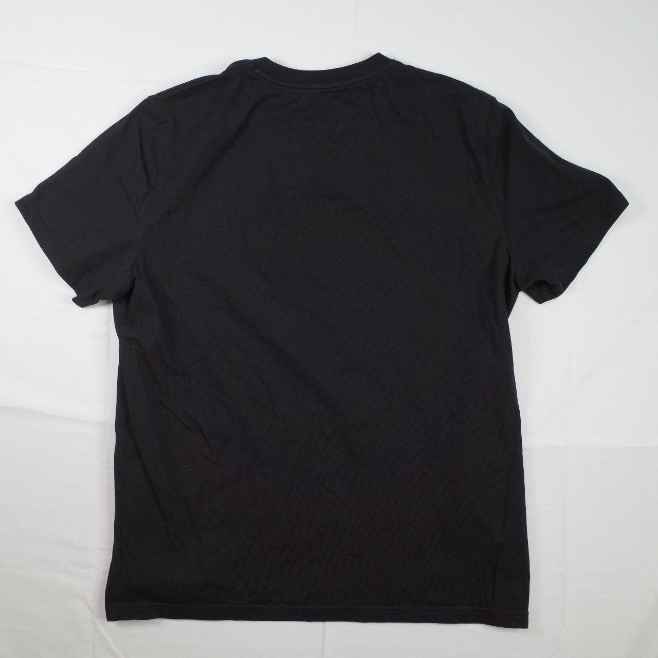 Fred Perry Mens T-Shirt Black Circle Repeat Logo Large