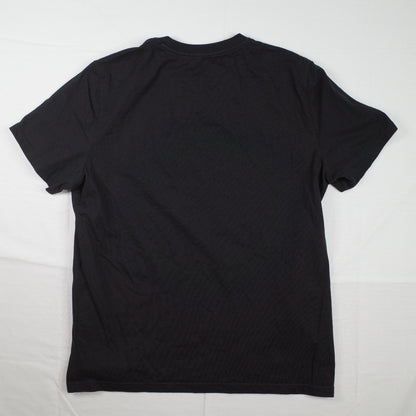 Fred Perry Mens T-Shirt Black Circle Repeat Logo Large