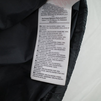 Vintage Nike Sportswear Puffer Vest Quilted Grey Tag Womens Small